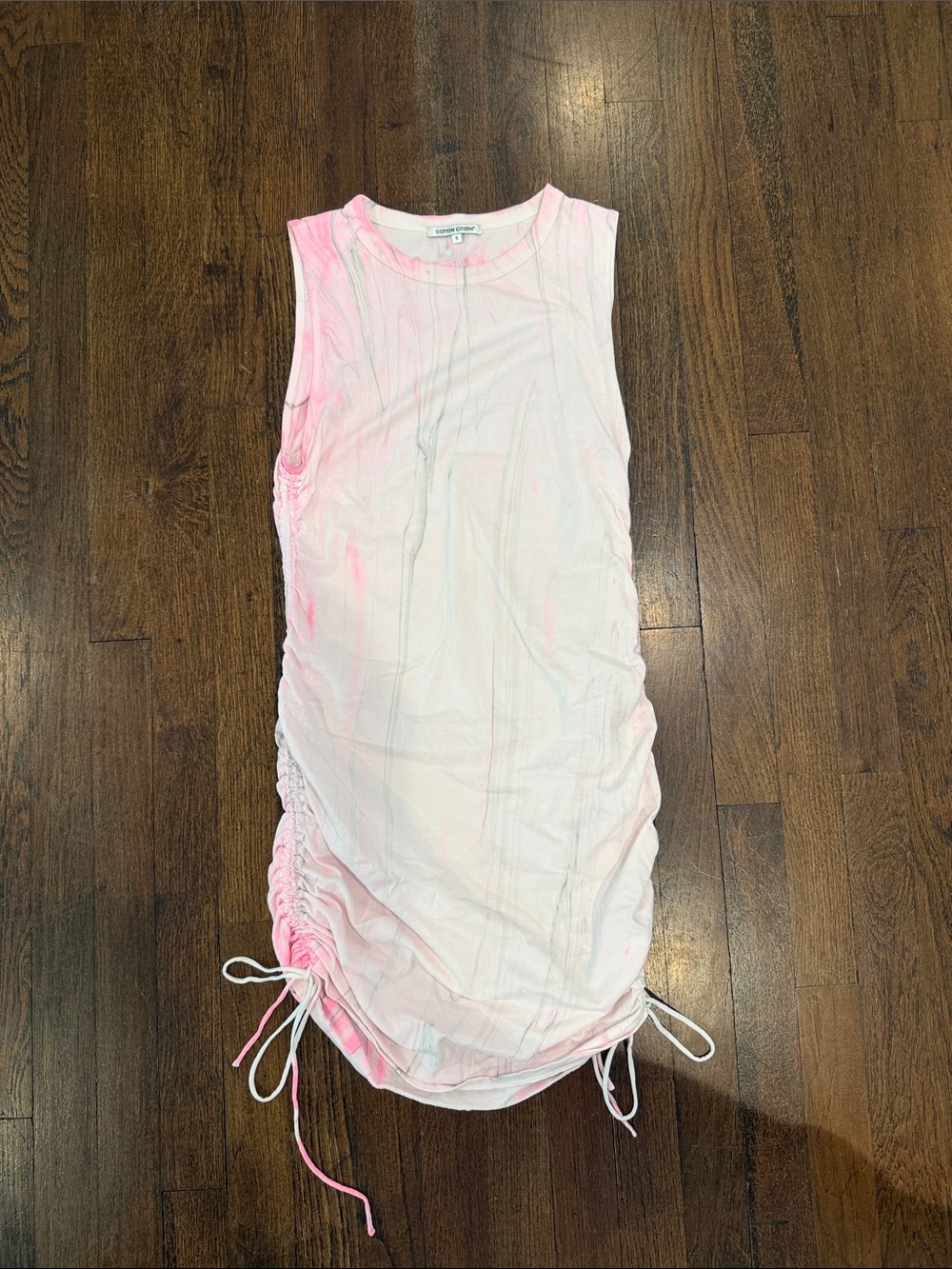 Cotton Citizen Pink Tie-Dye Tank Top